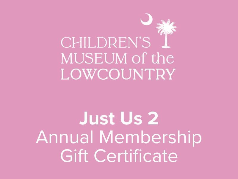 Just Us 2 Gift Certificate